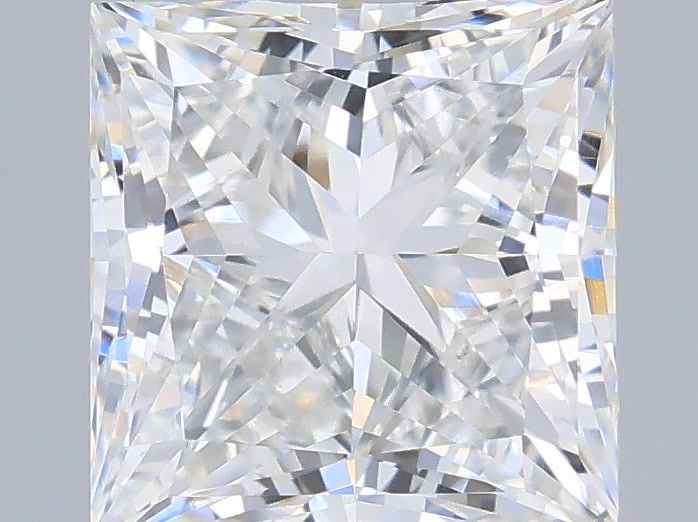 1.06 Carat Princess Shaped, Very Good Cut, D Color, VS1 Clarity, IGI Certified Lab Grown Diamond