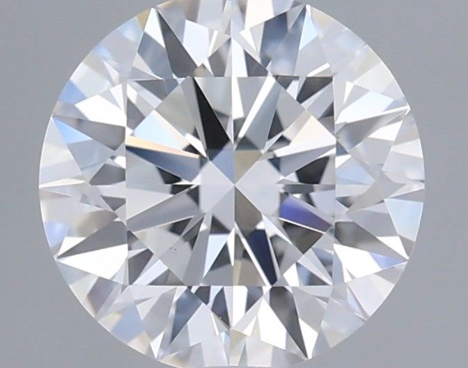 0.97 Carat Round Shaped, Ideal Cut, D Color, VVS2 Clarity, IGI Certified Lab Grown Diamond