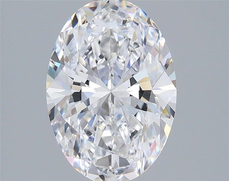 2.12 Carat Oval Shaped, Very Good Cut, D Color, VS1 Clarity, IGI Certified Lab Grown Diamond