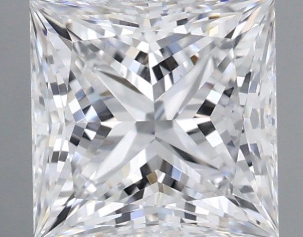 1.02 Carat Princess Shaped, Ideal Cut, D Color, IF Clarity, IGI Certified Lab Grown Diamond