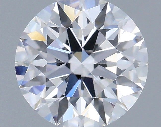 0.53 Carat Round Shaped, Ideal Cut, D Color, VS1 Clarity, IGI Certified Lab Grown Diamond