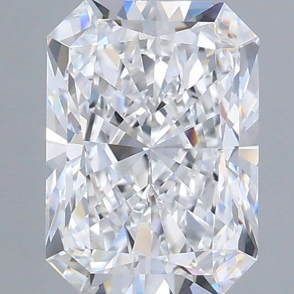 1.56 Carat Radiant Shaped, Very Good Cut, D Color, VVS1 Clarity, IGI Certified Lab Grown Diamond