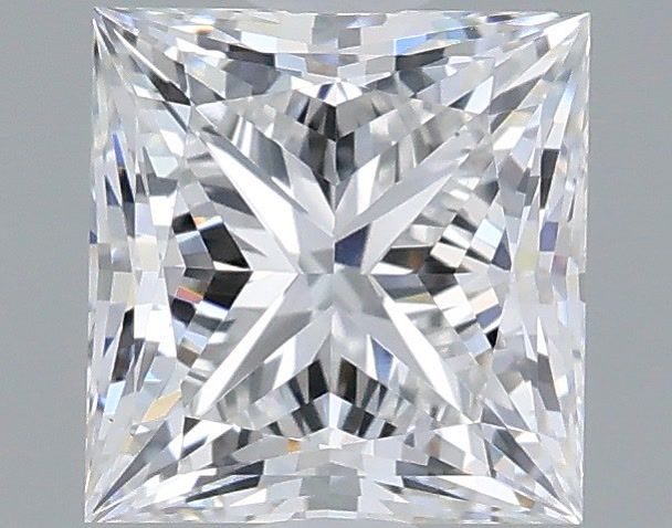 1.03 Carat Princess Shaped, Very Good Cut, D Color, VS1 Clarity, IGI Certified Lab Grown Diamond