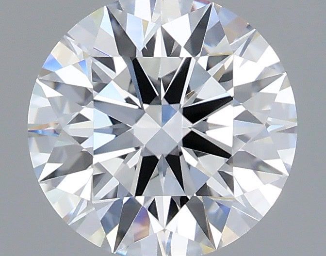 1.53 Carat Round Shaped, Ideal Cut, D Color, VVS1 Clarity, IGI Certified Lab Grown Diamond