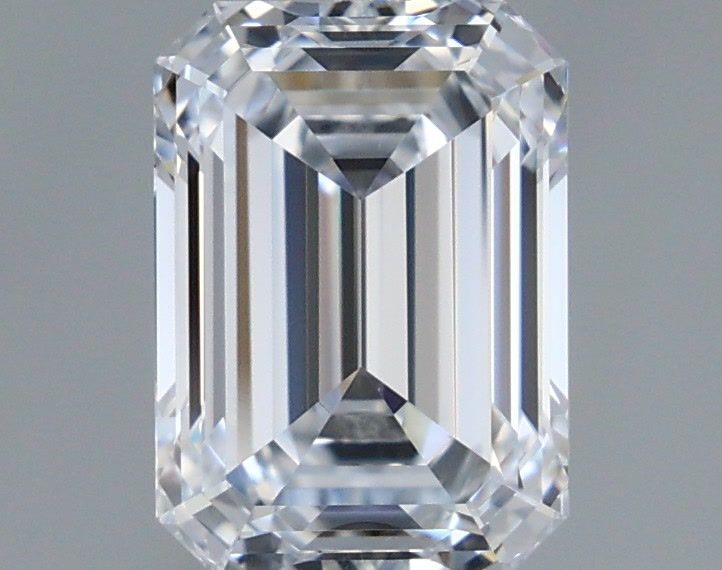 1.56 Carat Emerald Shaped, Ideal Cut, D Color, IF Clarity, IGI Certified Lab Grown Diamond