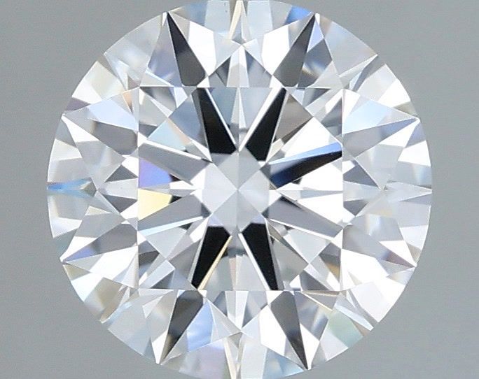 1.38 Carat Round Shaped, Ideal Cut, D Color, VS1 Clarity, IGI Certified Lab Grown Diamond
