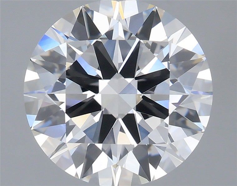 2.05 Carat Round Shaped, Excellent Cut, D Color, VVS2 Clarity, IGI Certified Lab Grown Diamond