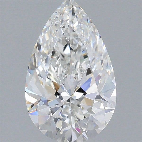 1.52 Carat Pear Shaped, Ideal Cut, D Color, VVS2 Clarity, IGI Certified Lab Grown Diamond