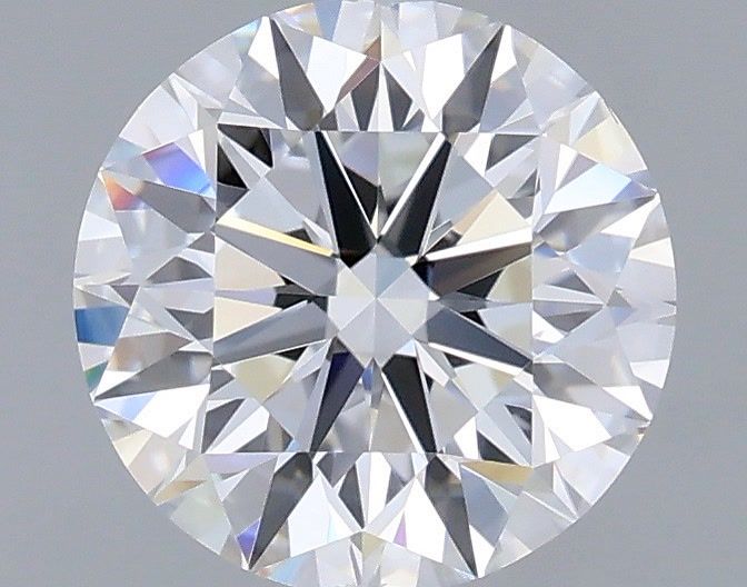 1.38 Carat Round Shaped, Ideal Cut, D Color, VS1 Clarity, IGI Certified Lab Grown Diamond