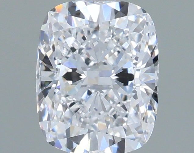 1.02 Carat Cushion Shaped, Ideal Cut, D Color, VVS2 Clarity, IGI Certified Lab Grown Diamond