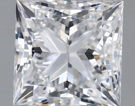1.04 Carat Princess Shaped, Ideal Cut, D Color, VVS1 Clarity, IGI Certified Lab Grown Diamond