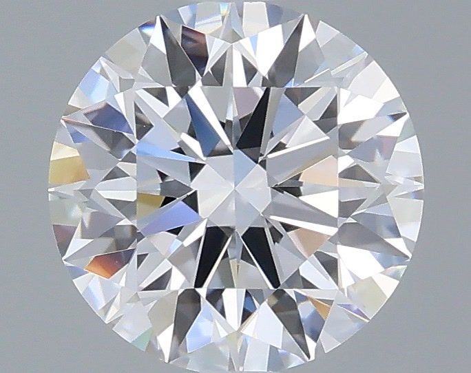 1.55 Carat Round Shaped, Ideal Cut, D Color, VVS2 Clarity, IGI Certified Lab Grown Diamond