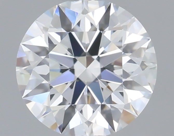 0.44 Carat Round Shaped, Excellent Cut, D Color, VVS2 Clarity, IGI Certified Lab Grown Diamond