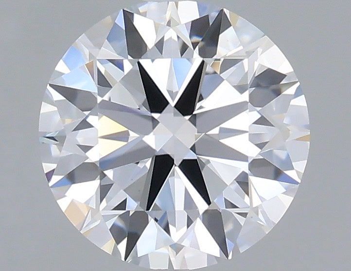 1.29 Carat Round Shaped, Ideal Cut, F Color, VVS2 Clarity, IGI Certified Lab Grown Diamond