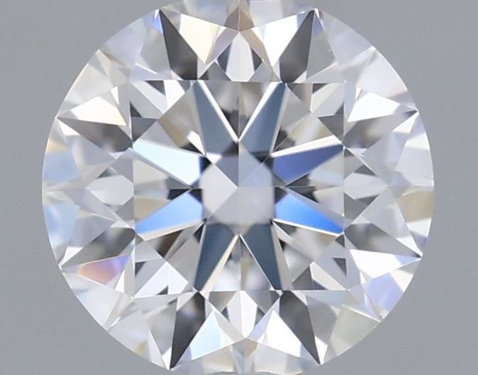 0.53 Carat Round Shaped, Excellent Cut, D Color, IF Clarity, IGI Certified Lab Grown Diamond