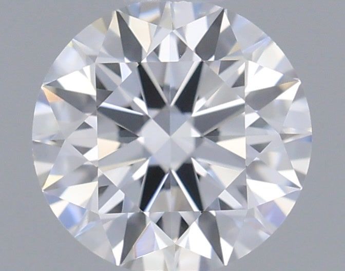 0.53 Carat Round Shaped, Ideal Cut, D Color, IF Clarity, IGI Certified Lab Grown Diamond