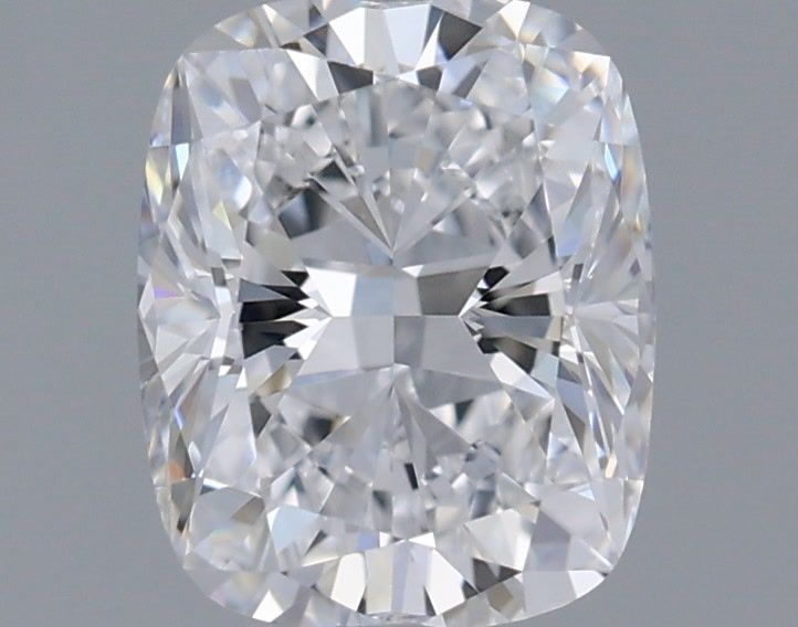 1.03 Carat Cushion Shaped, Ideal Cut, D Color, VVS2 Clarity, IGI Certified Lab Grown Diamond