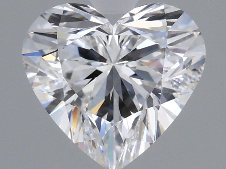 1.20 Carat Heart Shaped, Ideal Cut, D Color, VVS2 Clarity, IGI Certified Lab Grown Diamond