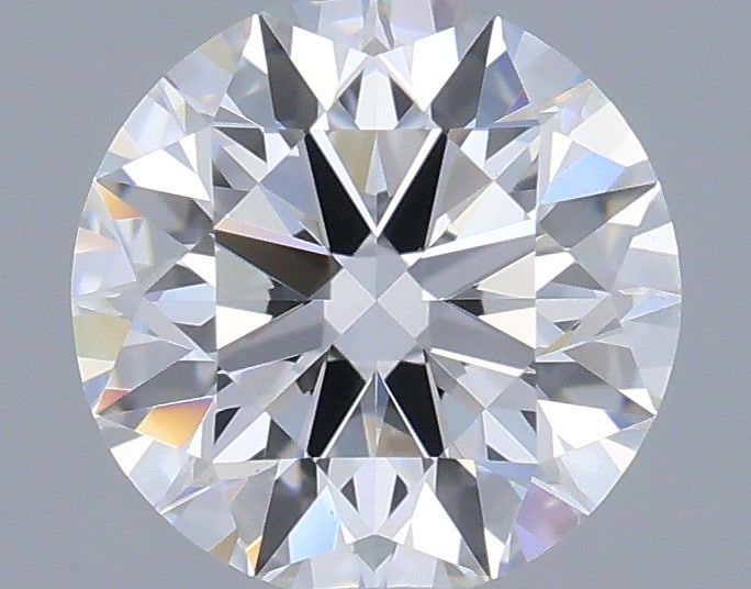 0.51 Carat Round Shaped, Ideal Cut, D Color, VS2 Clarity, IGI Certified Lab Grown Diamond