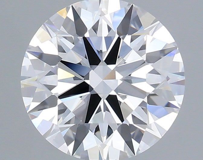 1.54 Carat Round Shaped, Ideal Cut, D Color, VVS2 Clarity, IGI Certified Lab Grown Diamond