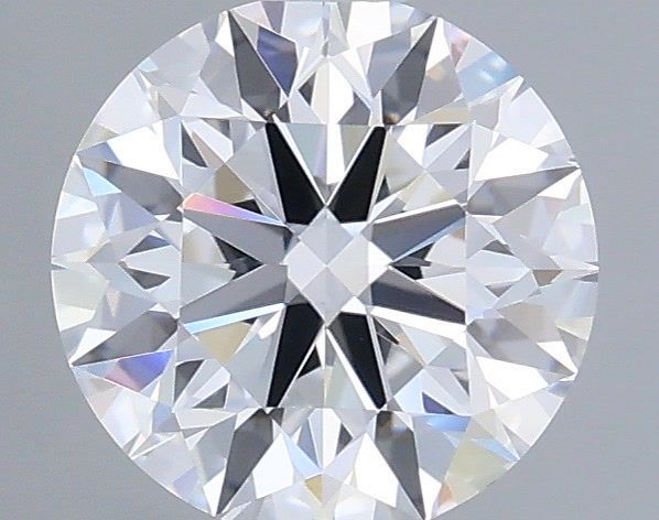 1.09 Carat Round Shaped, Ideal Cut, D Color, VVS2 Clarity, IGI Certified Lab Grown Diamond