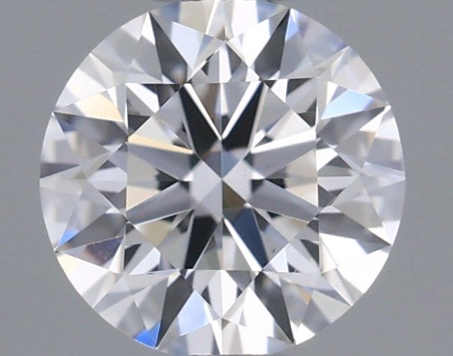 0.51 Carat Round Shaped, Ideal Cut, D Color, VS2 Clarity, IGI Certified Lab Grown Diamond