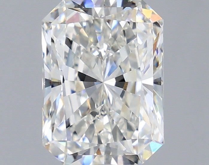 2.09 Carat Radiant Shaped, Ideal Cut, F Color, VVS2 Clarity, IGI Certified Lab Grown Diamond