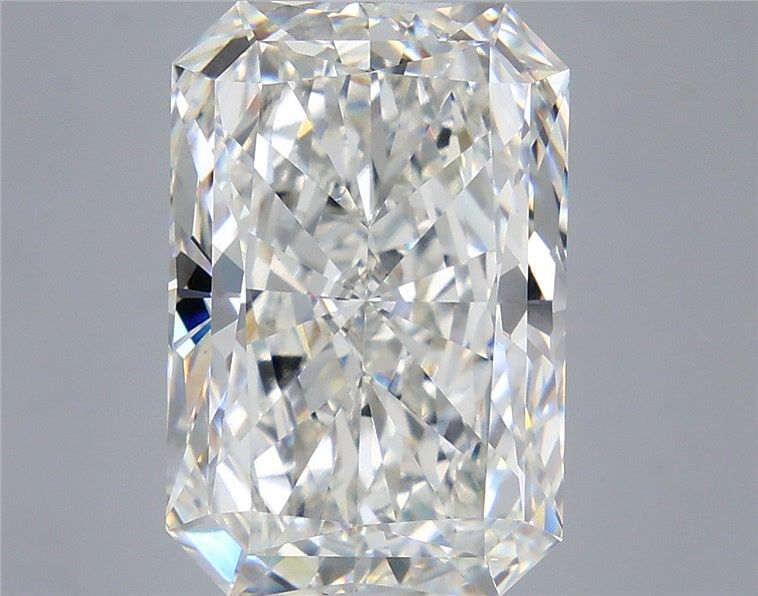 8.04 Carat Radiant Shaped, Very Good Cut, G Color, VS1 Clarity, IGI Certified Lab Grown Diamond