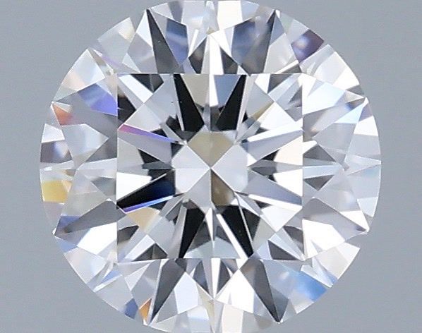 1.07 Carat Round Shaped, Ideal Cut, D Color, VVS2 Clarity, IGI Certified Lab Grown Diamond