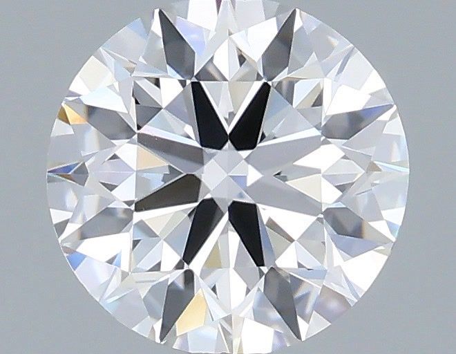 1.36 Carat Round Shaped, Ideal Cut, D Color, VVS2 Clarity, IGI Certified Lab Grown Diamond