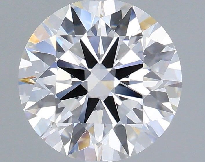 1.23 Carat Round Shaped, Ideal Cut, D Color, VVS2 Clarity, IGI Certified Lab Grown Diamond