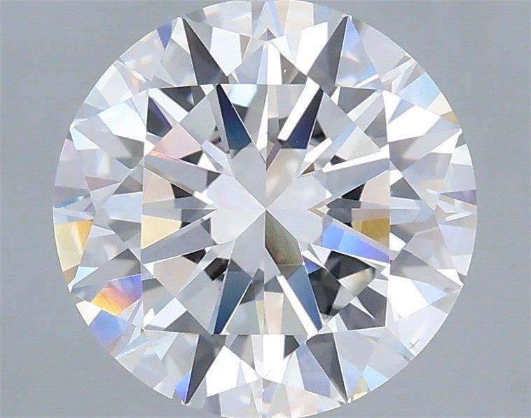 3.01 Carat Round Shaped, Very Good Cut, F Color, VS2 Clarity, IGI Certified Lab Grown Diamond