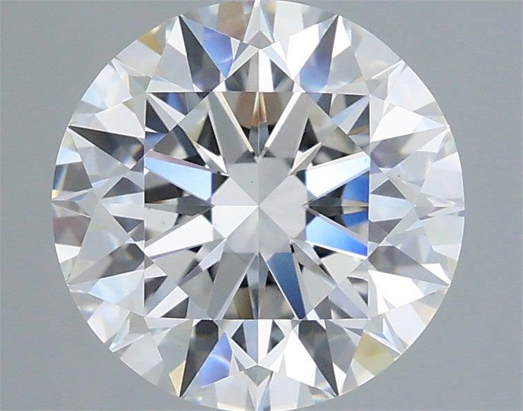 3.05 Carat Round Shaped, Ideal Cut, F Color, VVS2 Clarity, IGI Certified Lab Grown Diamond