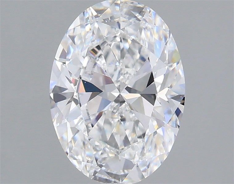 1.64 Carat Oval Shaped, Very Good Cut, D Color, VVS2 Clarity, IGI Certified Lab Grown Diamond
