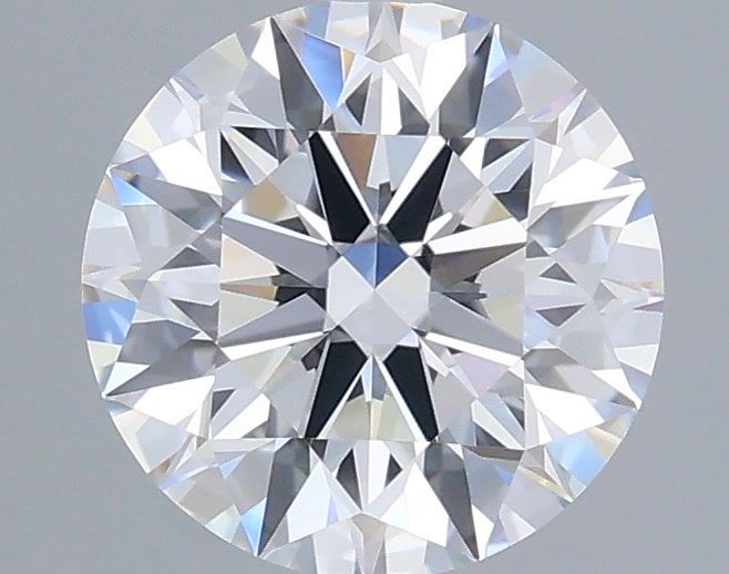 1.55 Carat Round Shaped, Ideal Cut, D Color, VVS2 Clarity, IGI Certified Lab Grown Diamond