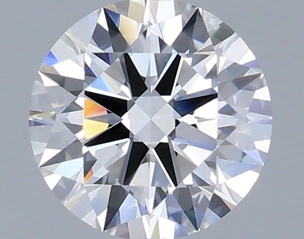 1.08 Carat Round Shaped, Ideal Cut, D Color, VVS2 Clarity, IGI Certified Lab Grown Diamond