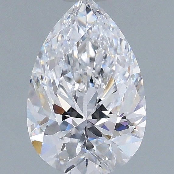1.00 Carat Pear Shaped, Very Good Cut, D Color, VVS1 Clarity, IGI Certified Lab Grown Diamond