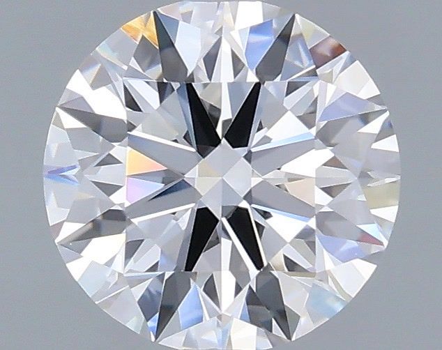 1.03 Carat Round Shaped, Ideal Cut, D Color, VVS2 Clarity, IGI Certified Lab Grown Diamond