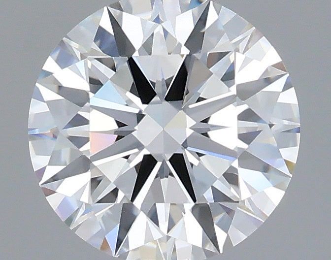 1.53 Carat Round Shaped, Ideal Cut, D Color, VVS2 Clarity, IGI Certified Lab Grown Diamond