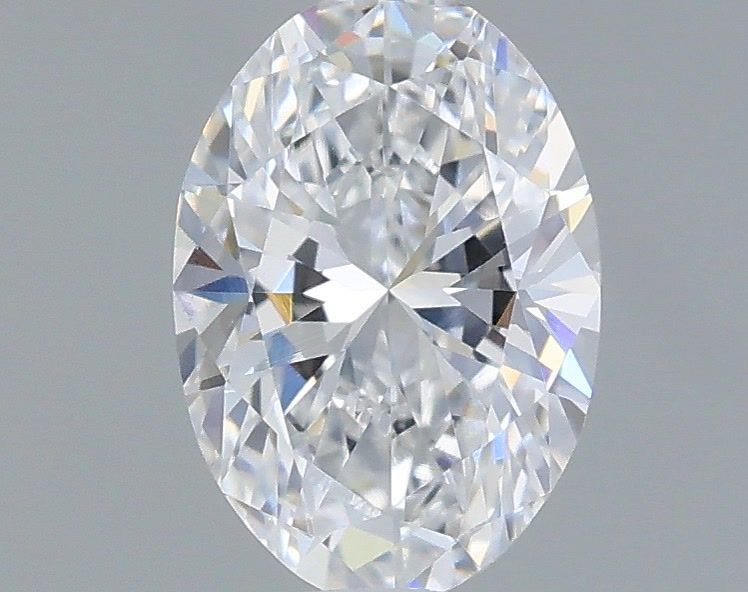 0.56 Carat Oval Shaped, Very Good Cut, D Color, VS1 Clarity, IGI Certified Lab Grown Diamond