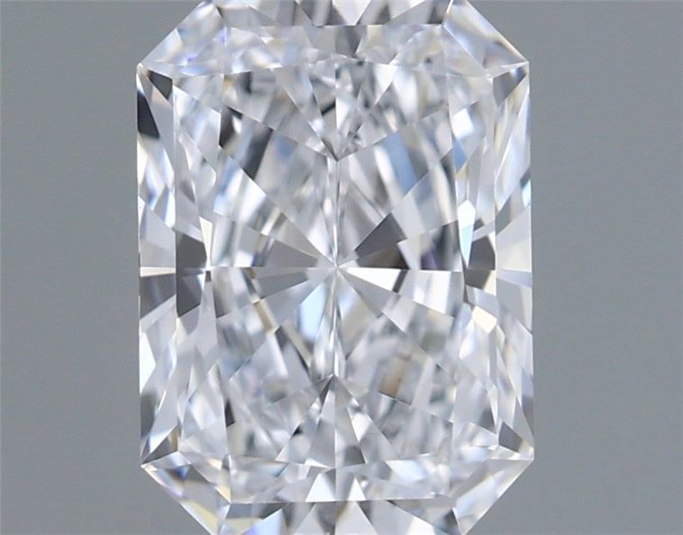 1.03 Carat Radiant Shaped, Ideal Cut, D Color, VVS2 Clarity, IGI Certified Lab Grown Diamond