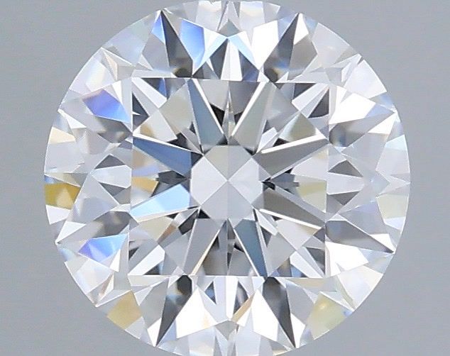 1.52 Carat Round Shaped, Ideal Cut, D Color, VVS2 Clarity, IGI Certified Lab Grown Diamond