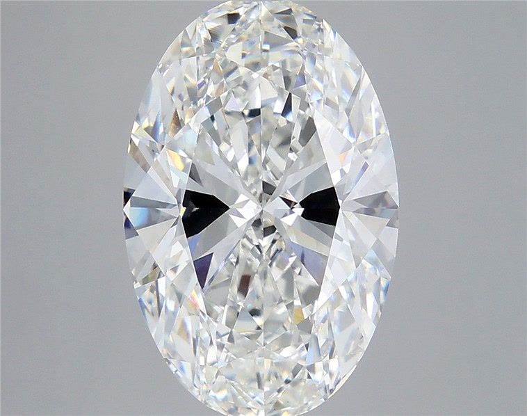 7.03 Carat Oval Shaped, Very Good Cut, F Color, VS1 Clarity, IGI Certified Lab Grown Diamond