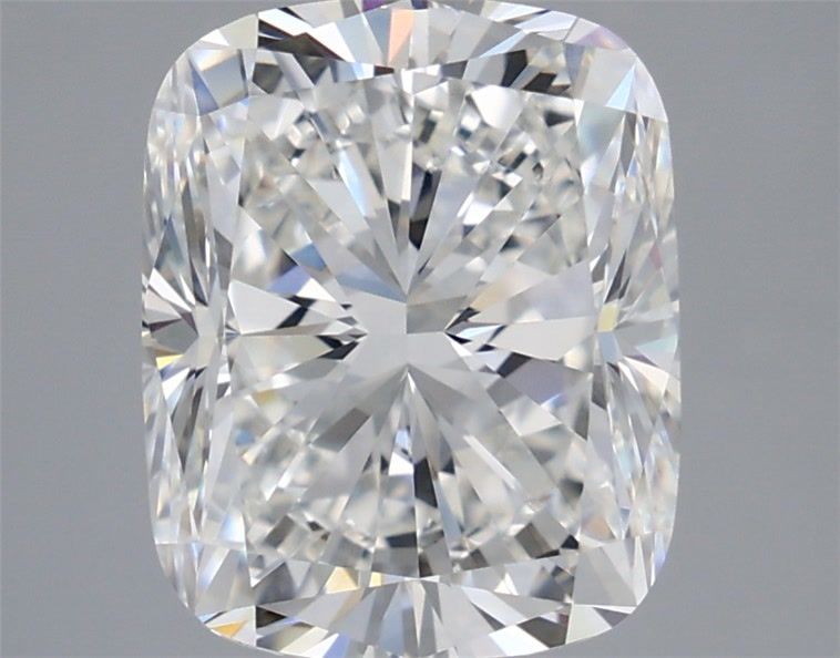 4.45 Carat Cushion Shaped, Very Good Cut, F Color, VVS2 Clarity, IGI Certified Lab Grown Diamond