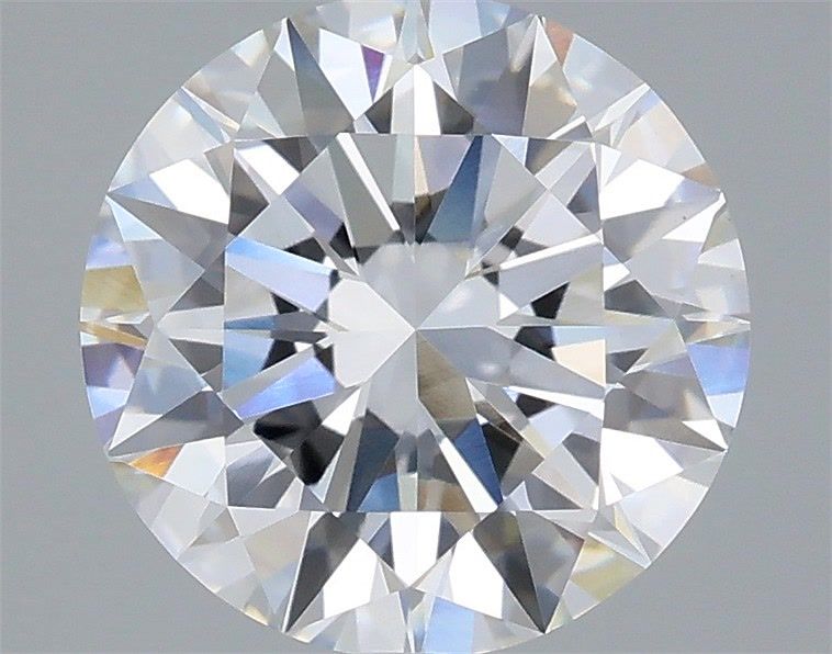 2.94 Carat Round Shaped, Excellent Cut, D Color, VVS2 Clarity, IGI Certified Lab Grown Diamond