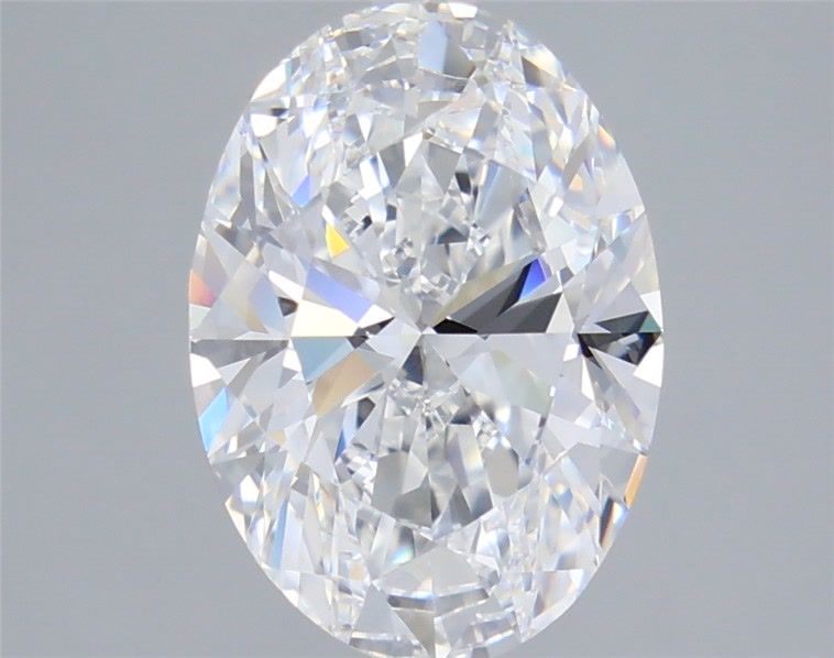 3.84 Carat Oval Shaped, Very Good Cut, D Color, IF Clarity, IGI Certified Lab Grown Diamond