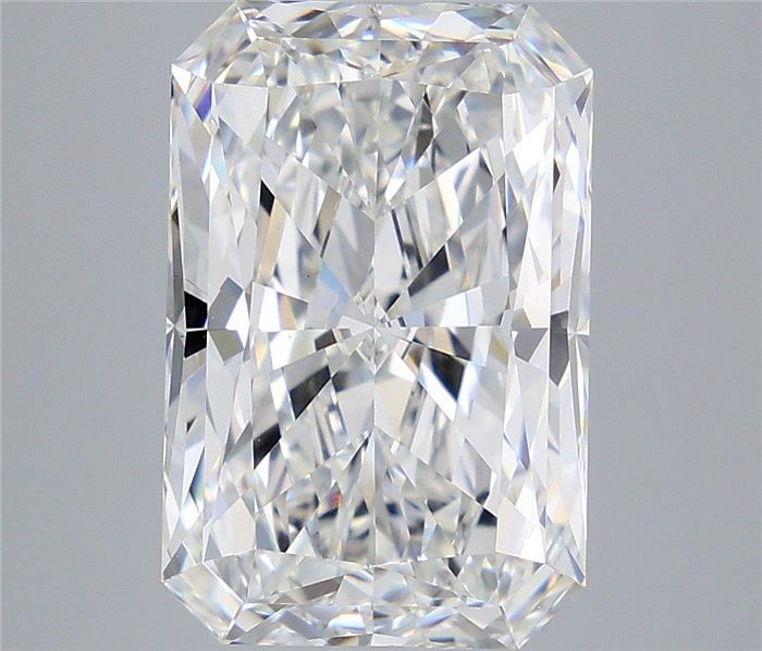7.05 Carat Radiant Shaped, Very Good Cut, F Color, VS1 Clarity, IGI Certified Lab Grown Diamond