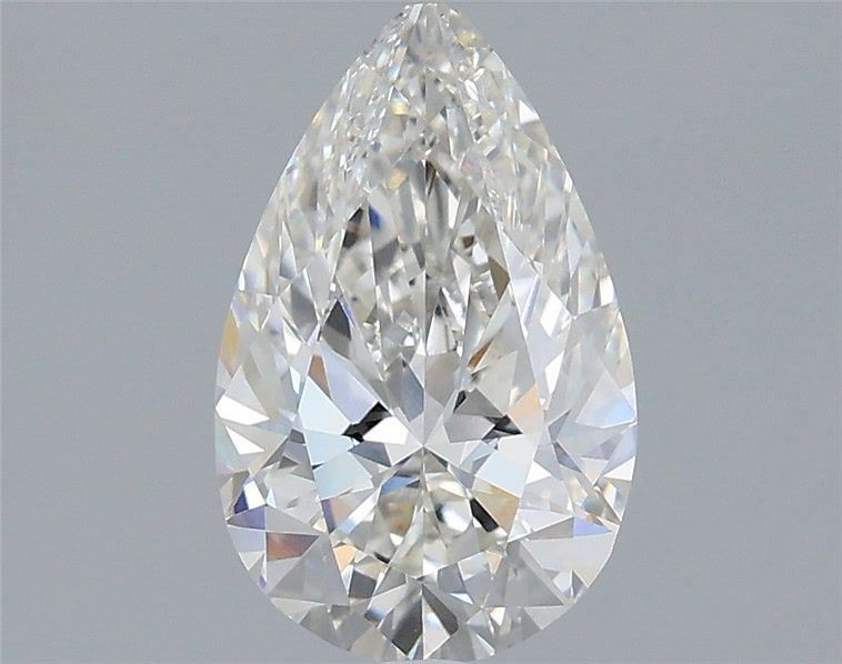 1.52 Carat Pear Shaped, Ideal Cut, G Color, VVS2 Clarity, IGI Certified Lab Grown Diamond