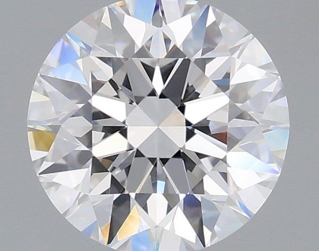 1.54 Carat Round Shaped, Excellent Cut, D Color, VVS2 Clarity, IGI Certified Lab Grown Diamond