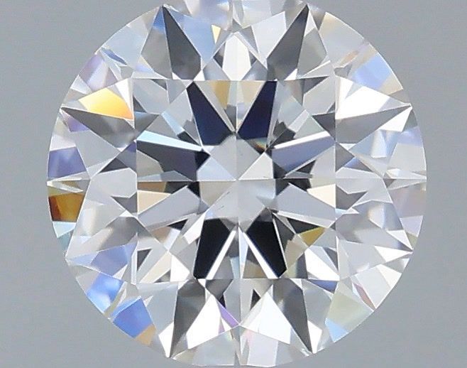 1.26 Carat Round Shaped, Ideal Cut, D Color, VS2 Clarity, IGI Certified Lab Grown Diamond